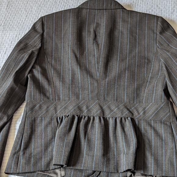 Womens Alfani Brown Blazer Jacket in Sz 10 - Picture 6 of 7